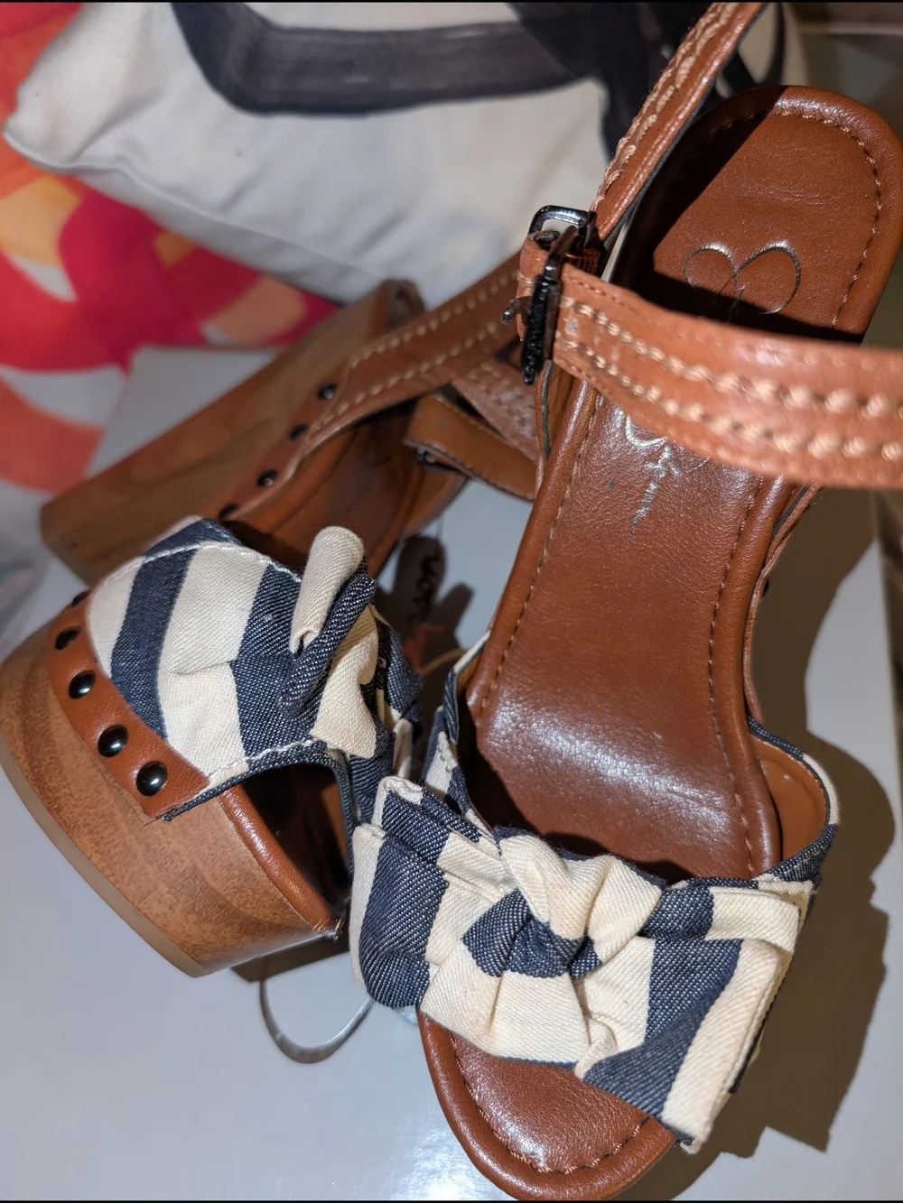 JS Terrii Sailor Stripe Sandal
